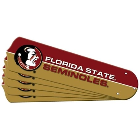 Ceiling Fan Designers Ceiling Fan Designers 7992-FSU New NCAA FSU FLORIDA STATE SEMINOLES 42 in. Ceiling Fan Blade Set 7992-FSU